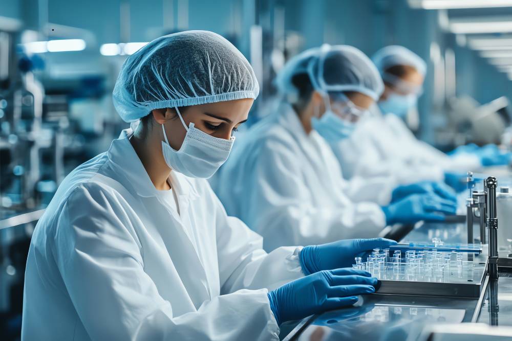 Medical device components manufacturer ISO 13485 certified facility with cleanroom and quality systems