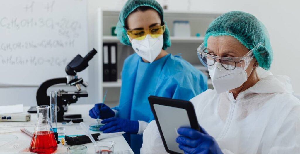 Biocompatible materials casting quality control with medical device material requirements verification testing