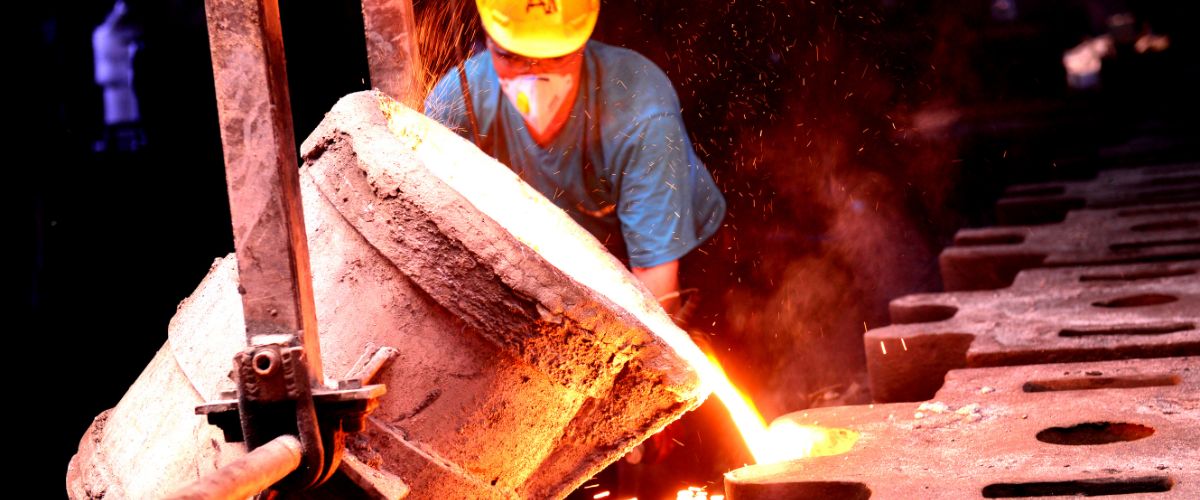 investment casting shell building at Uni Tritech, NADCAP-certified aerospace foundry in India